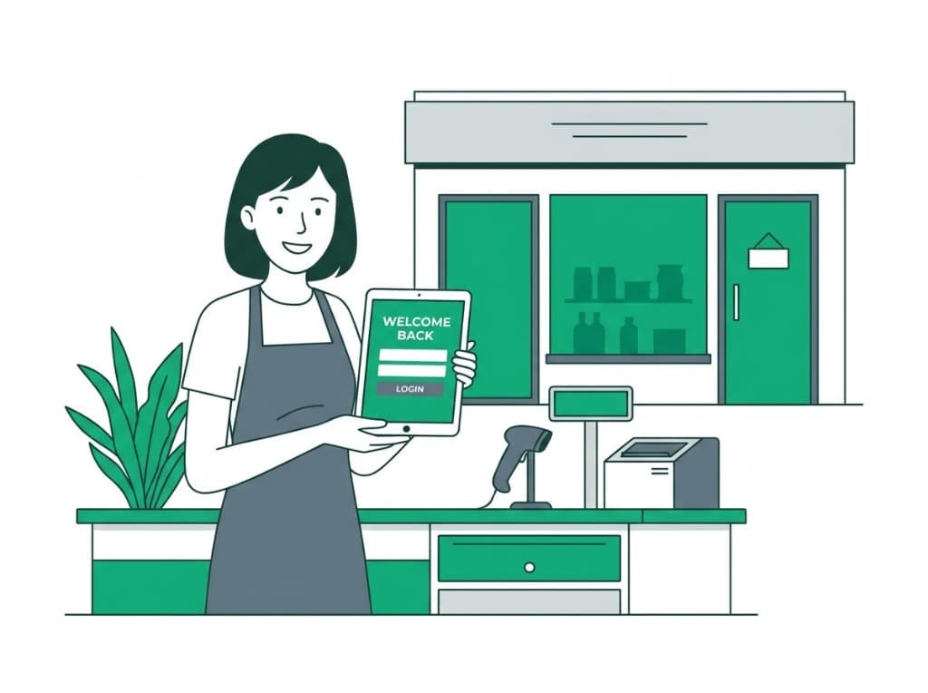 Retail team at point of sale